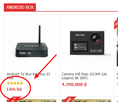 Hiển thị chữ “Liên hệ” khi không để giá sản phẩm WooCommerce