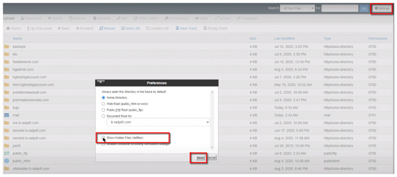 cách tạo htaccess