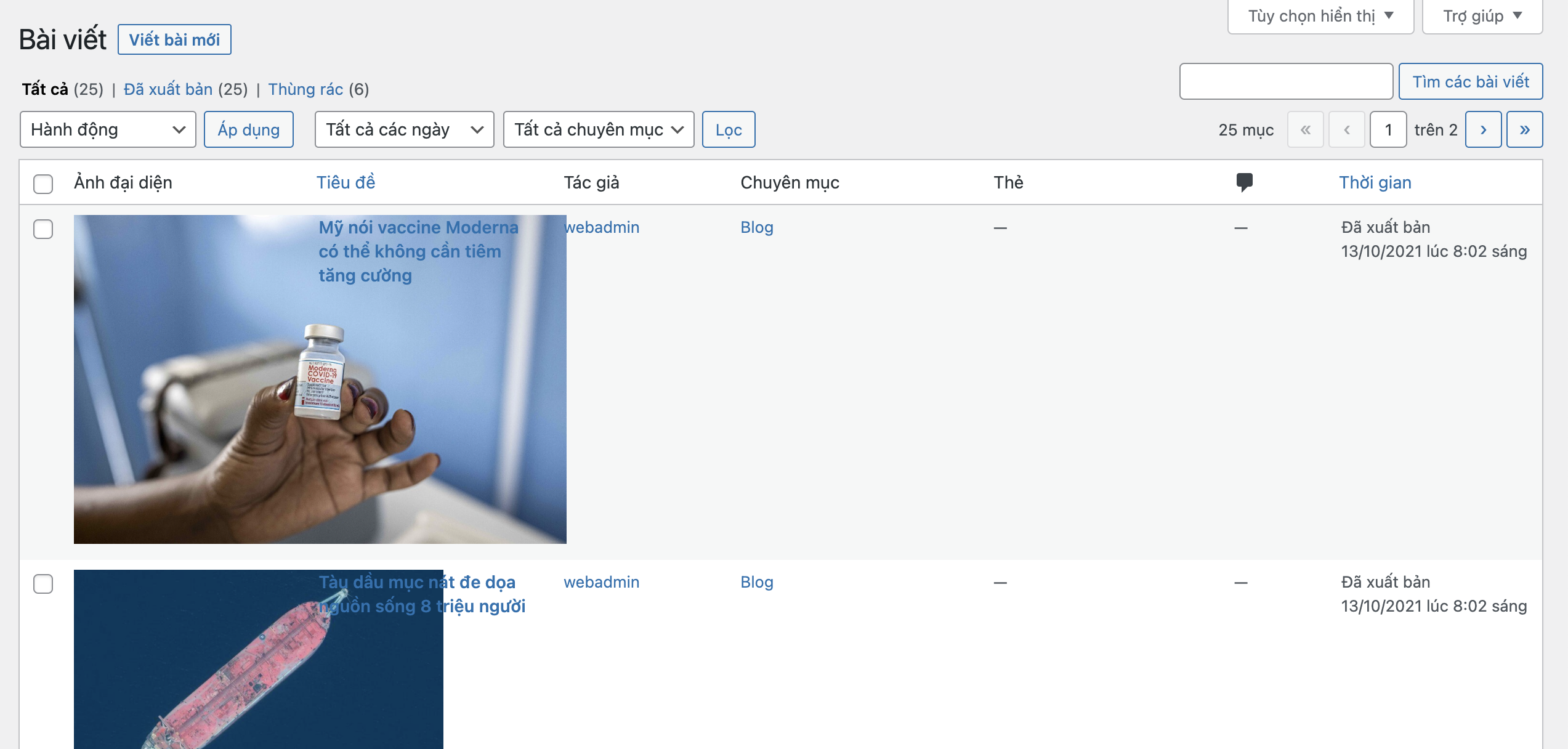 Hiển thị ảnh đại diện bước 1