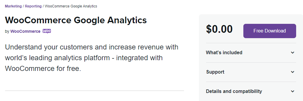 plugin woocommerce google analytics