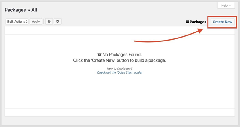 sao chép trang web wordpress